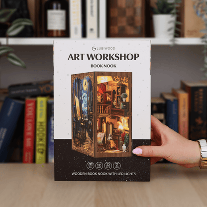 Art Workshop Book Nook - Lubiwood UK