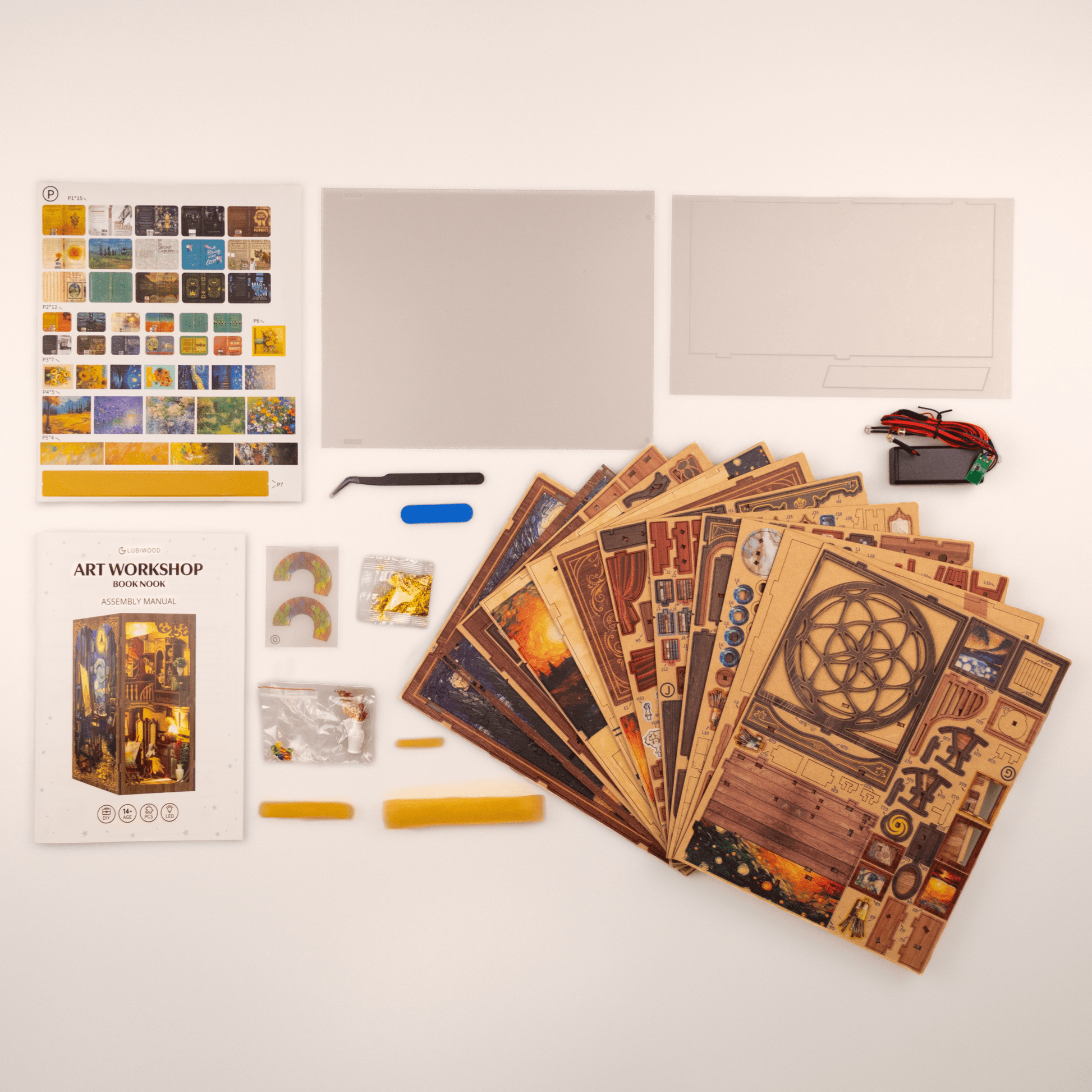 Art Workshop Book Nook - Lubiwood UK