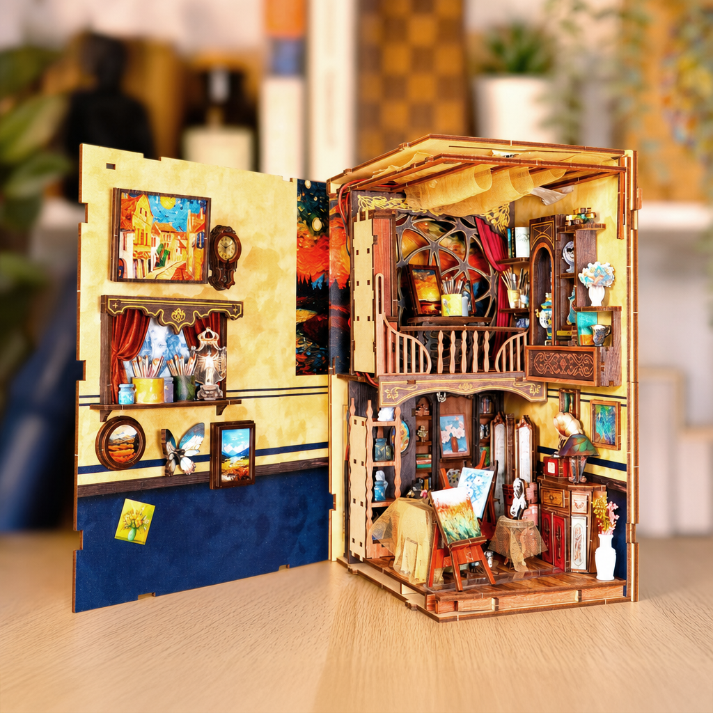 Art Workshop Book Nook - Lubiwood UK
