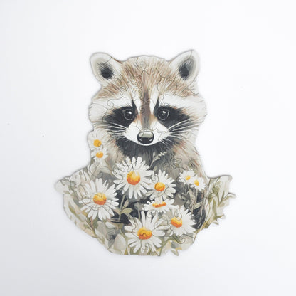 Cheeky Raccoon Junior Puzzle - Lubiwood
