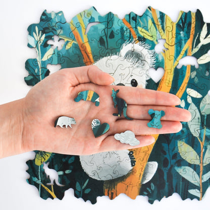 Climbing Koala Puzzle - Lubiwood