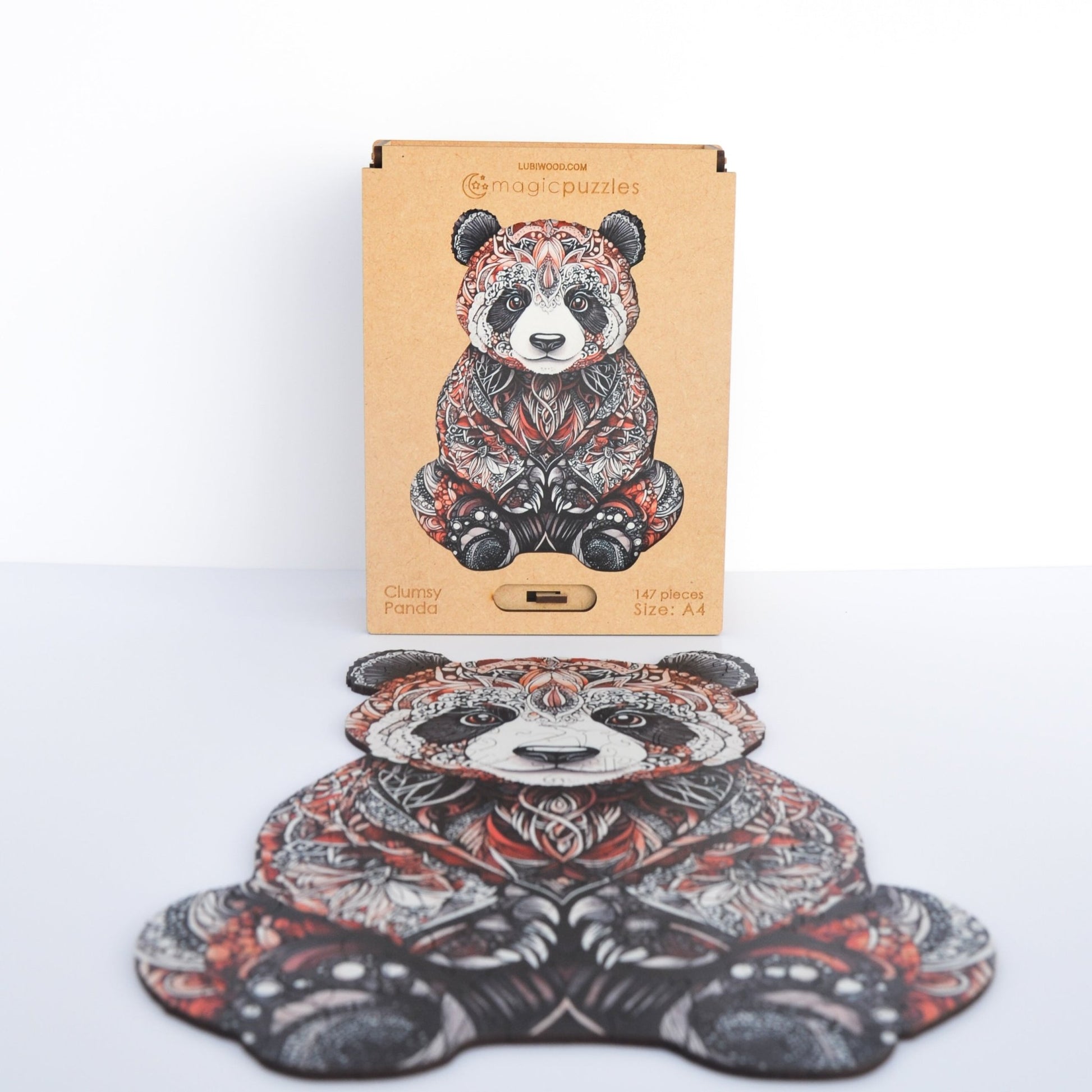 Clumsy Panda Puzzle - Lubiwood UK