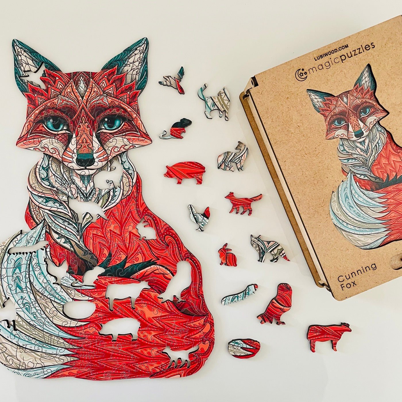 Counning Fox Puzzle - Lubiwood UK