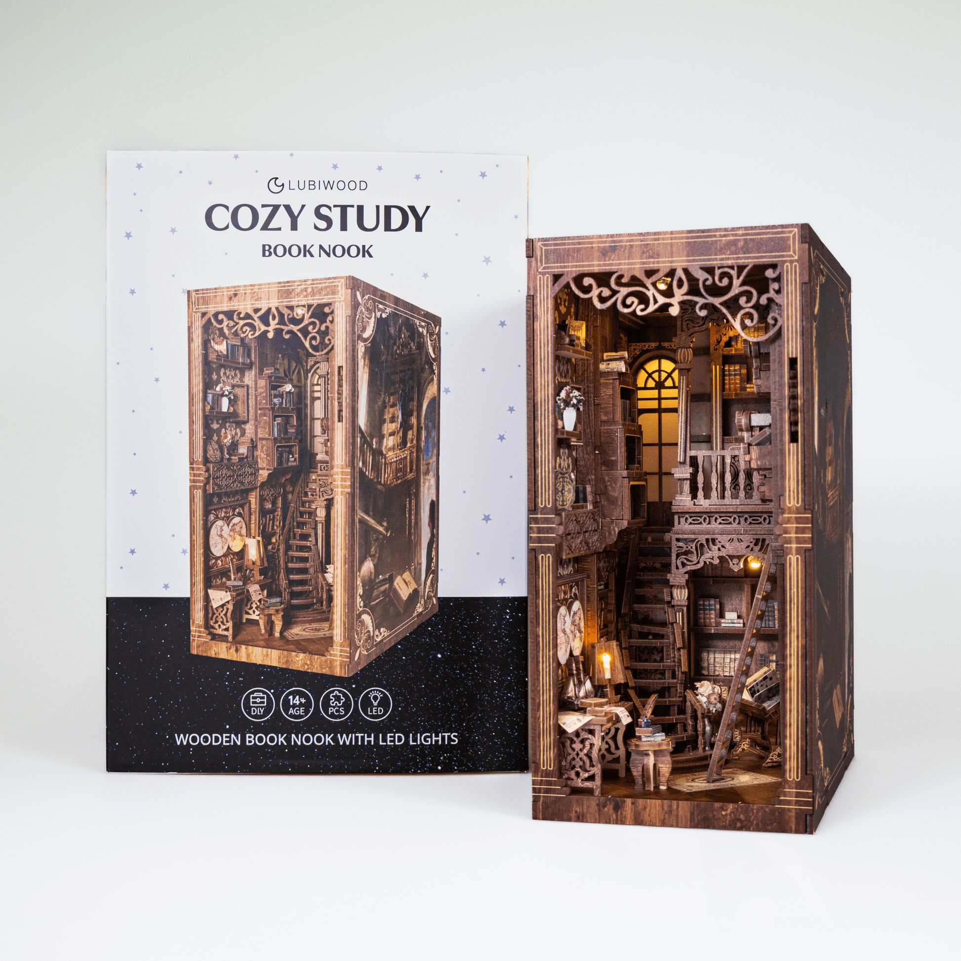 Cozy Study Book Nook - Lubiwood UK