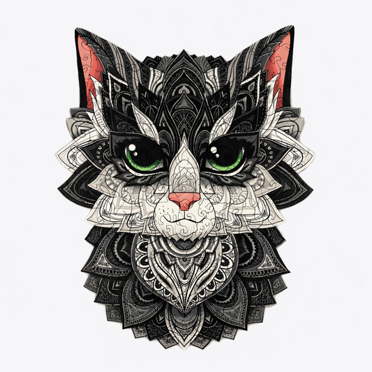 Curious Cat Puzzle - Lubiwood UK