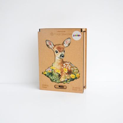 Dainty Deer Junior Puzzle - Lubiwood