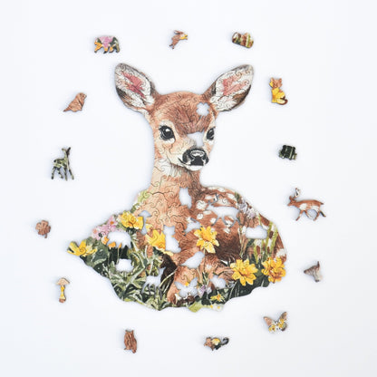 Dainty Deer Puzzle - Lubiwood