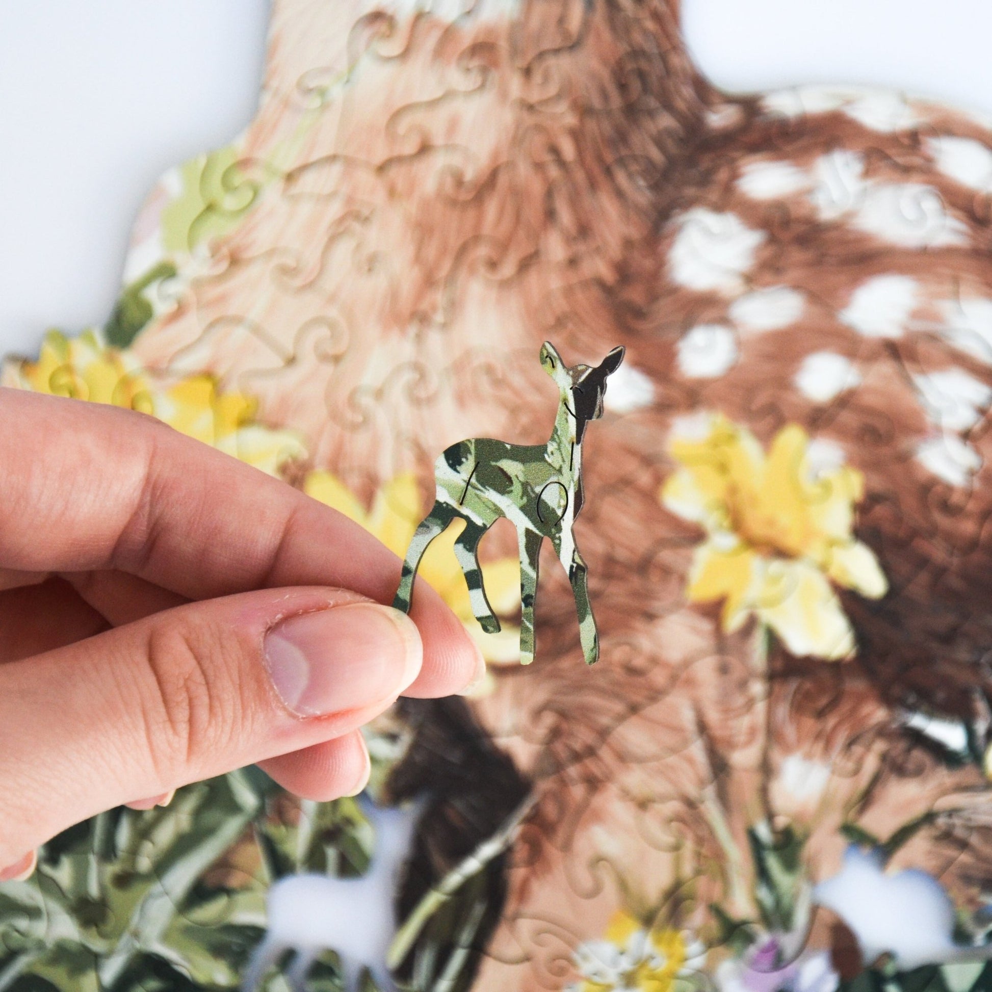 Dainty Deer Puzzle - Lubiwood
