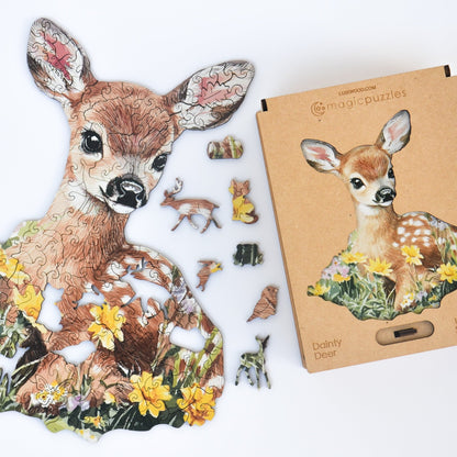 Dainty Deer Puzzle - Lubiwood