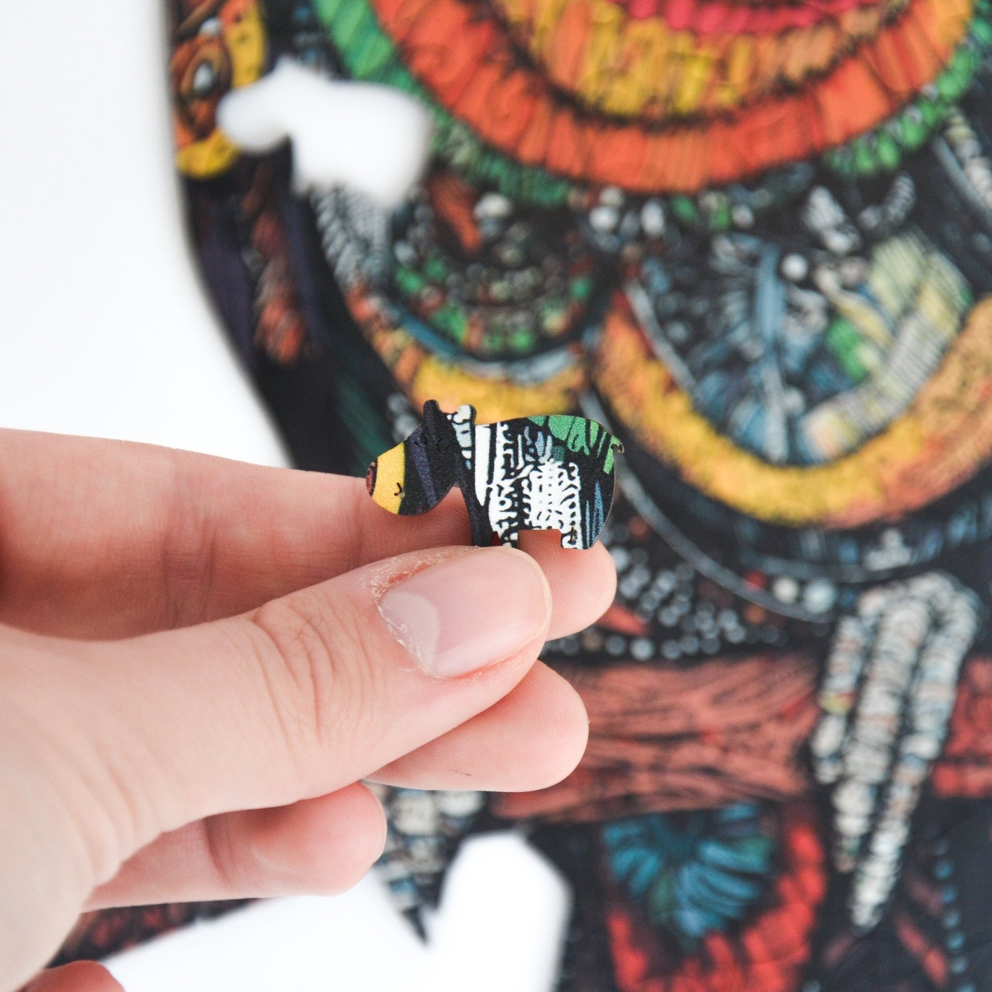 Exotic Toucan Puzzle - Lubiwood