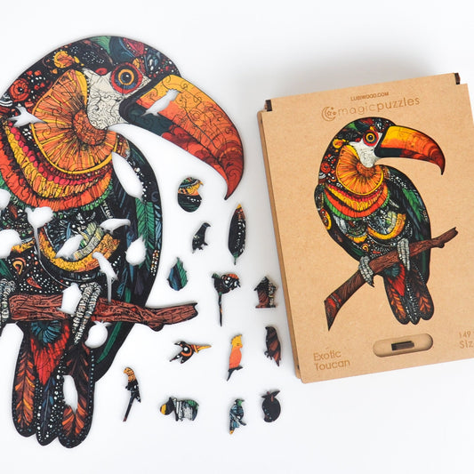 Exotic Toucan Puzzle - Lubiwood
