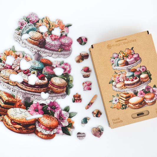 Floral Sweets Puzzle - Lubiwood