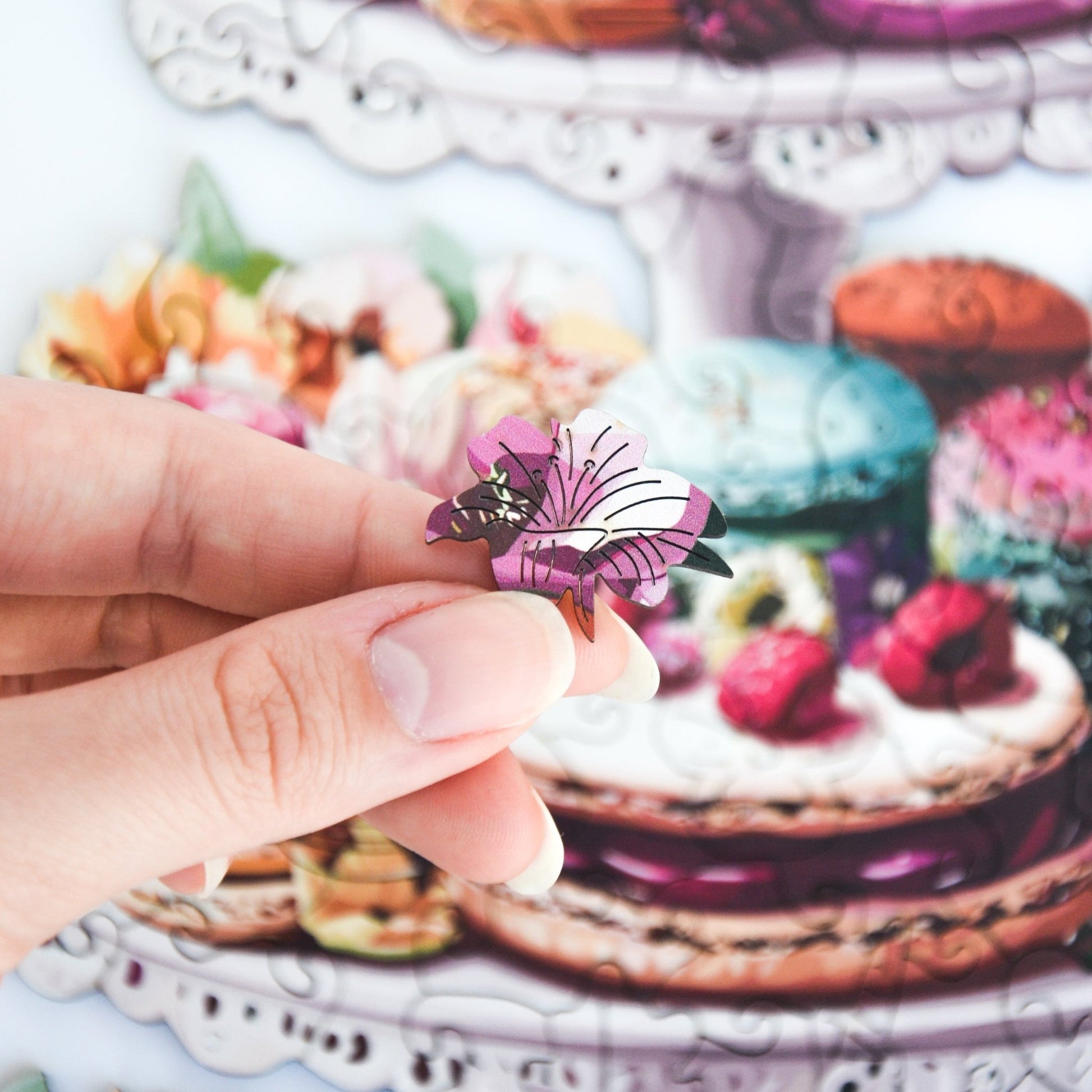Floral Sweets Puzzle - Lubiwood