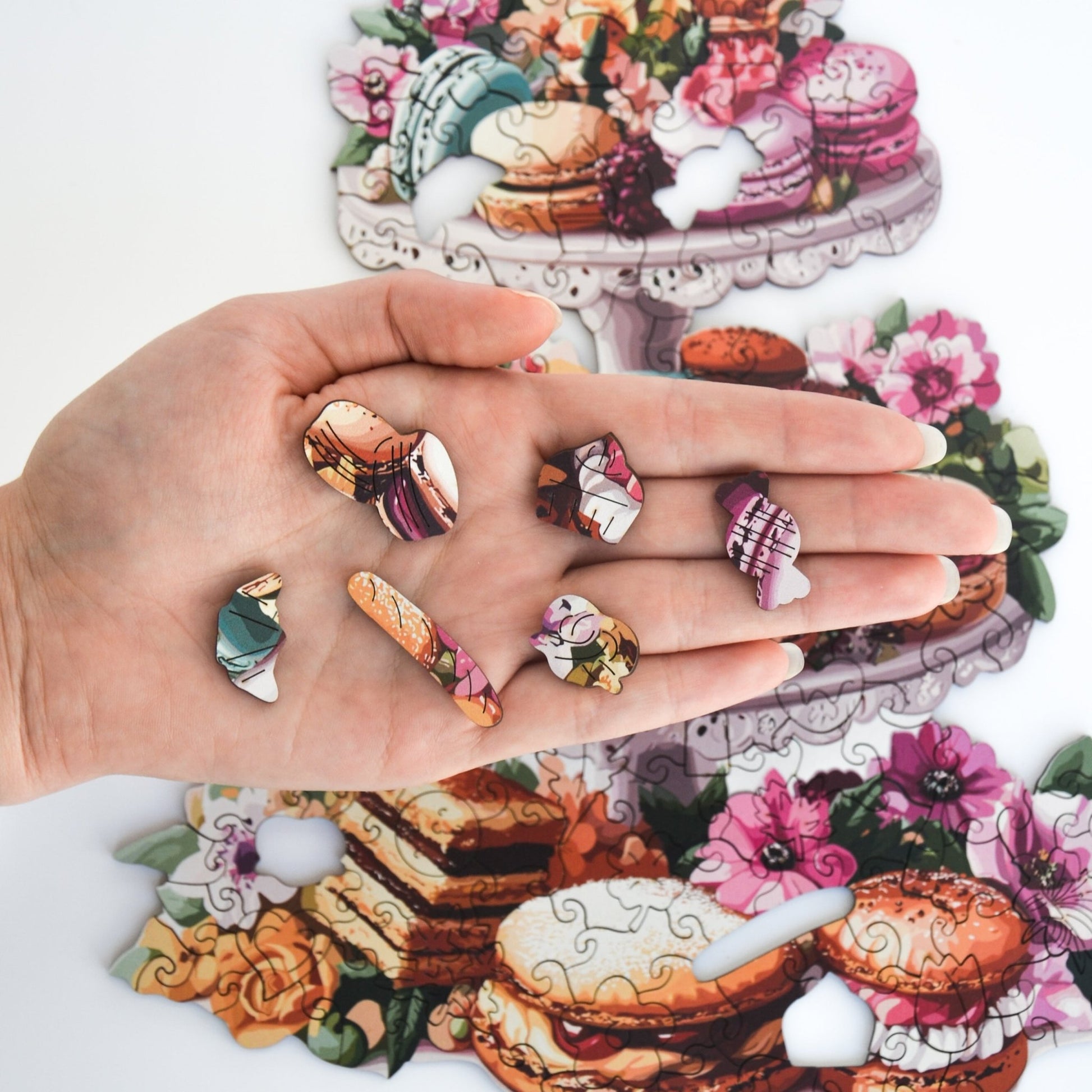 Floral Sweets Puzzle - Lubiwood