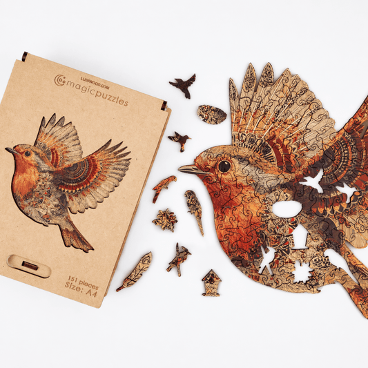 Free Bird Puzzle - Lubiwood UK