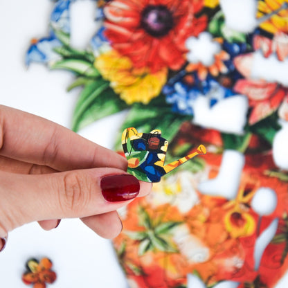 Garden Blossoms Puzzle - Lubiwood UK