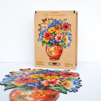 Garden Blossoms Puzzle - Lubiwood UK