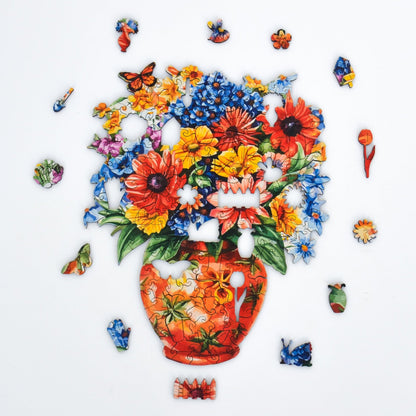 Garden Blossoms Puzzle - Lubiwood UK