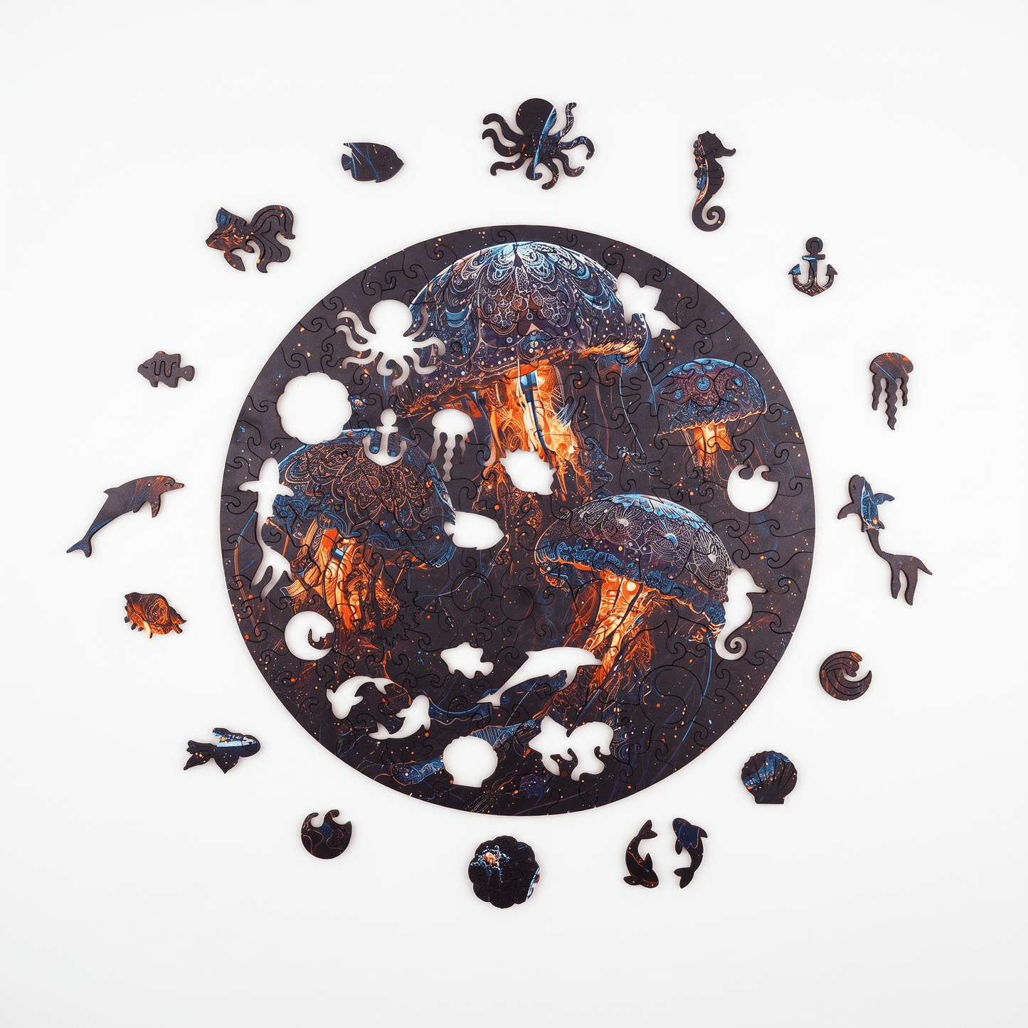 Glowing Jellyfish Puzzle - Lubiwood UK