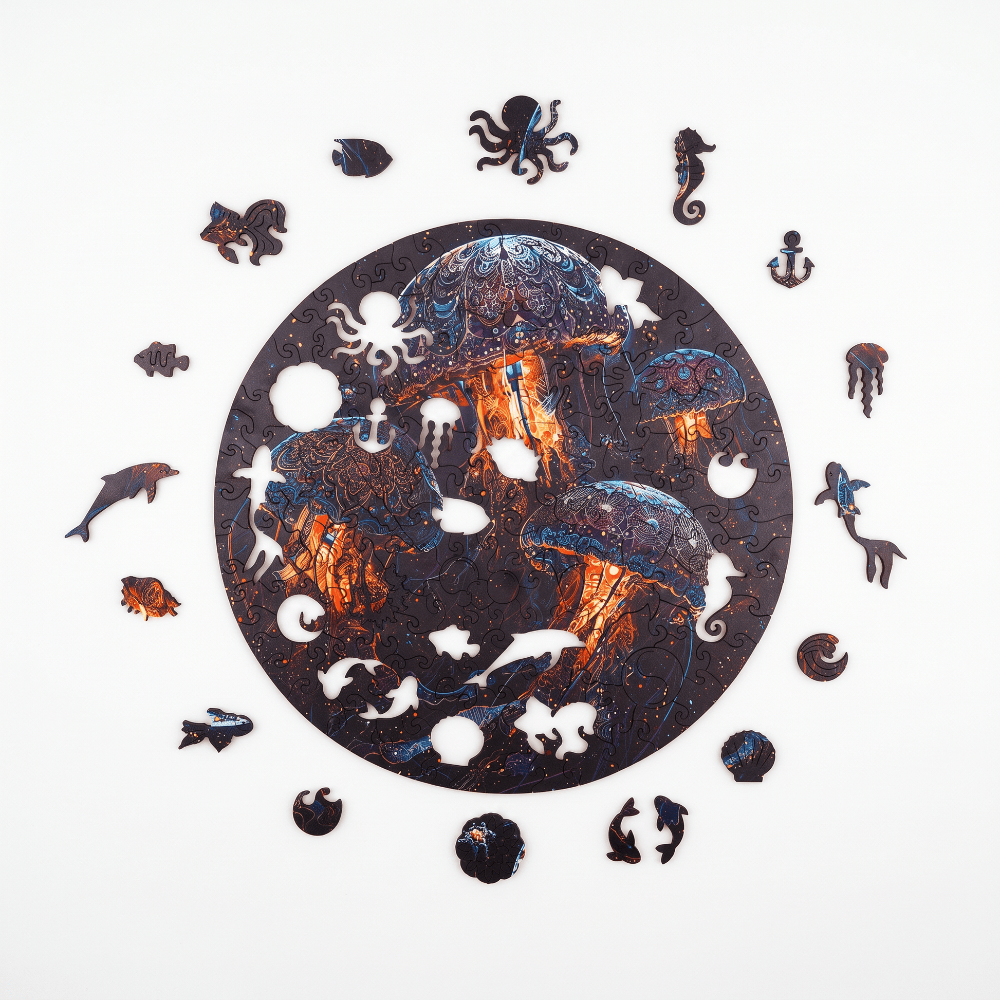 Glowing Jellyfish Puzzle - Lubiwood UK