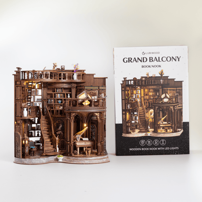 Grand Balcony Book Nook - Lubiwood UK