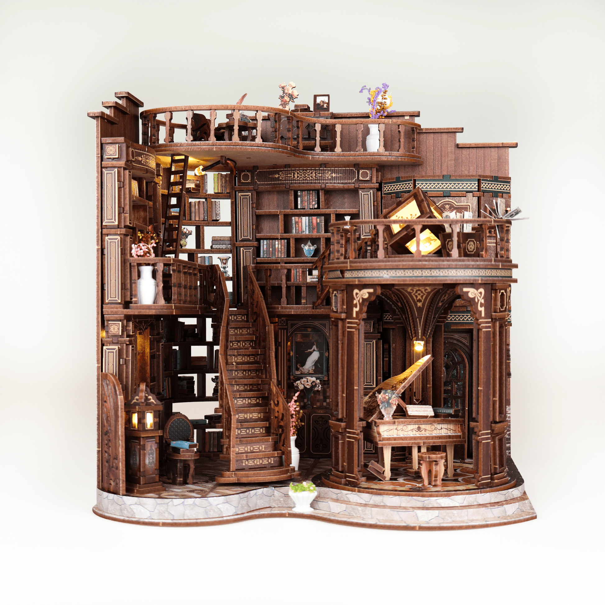 Grand Balcony Book Nook - Lubiwood UK