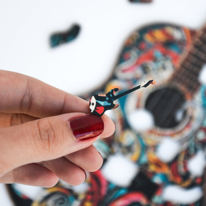 Groovy Guitar Puzzle - Lubiwood UK