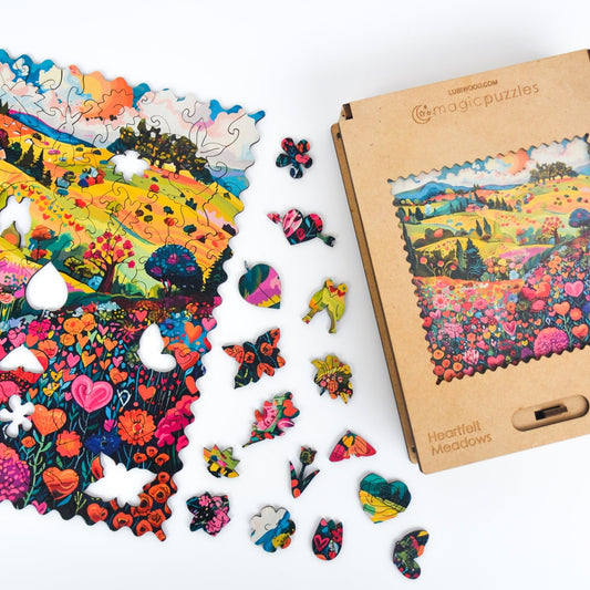 Heartfelt Meadows Puzzle - Lubiwood UK