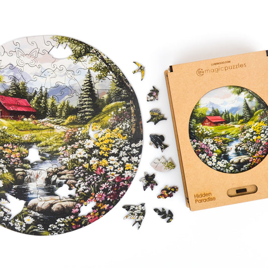 Hidden Paradise Puzzle - Lubiwood UK
