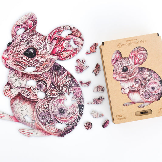 Little Mouse Puzzle - Lubiwood UK
