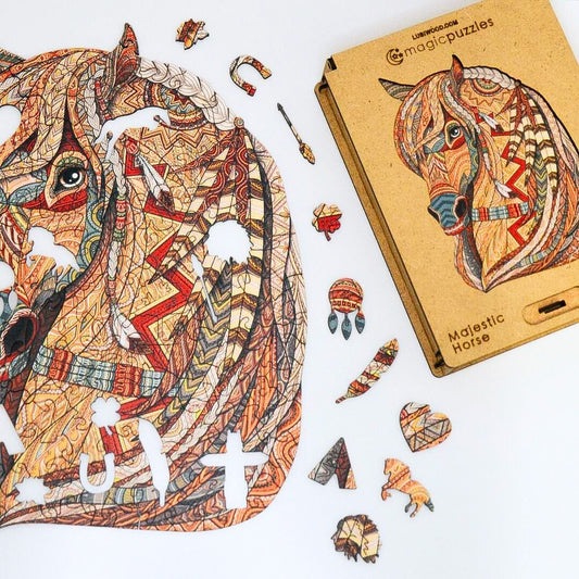 Majestic Horse Puzzle - Lubiwood UK