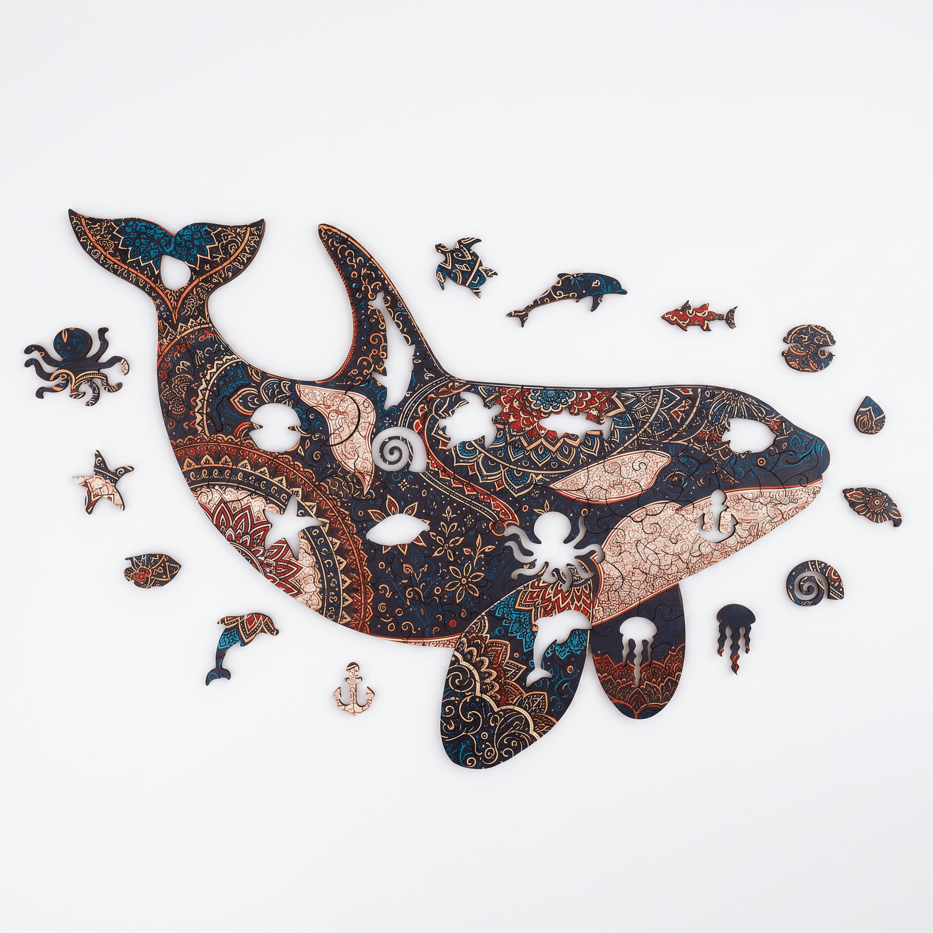 Midnight Orca Puzzle - Lubiwood UK