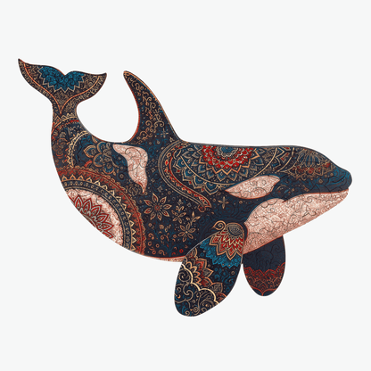 Midnight Orca Puzzle - Lubiwood UK
