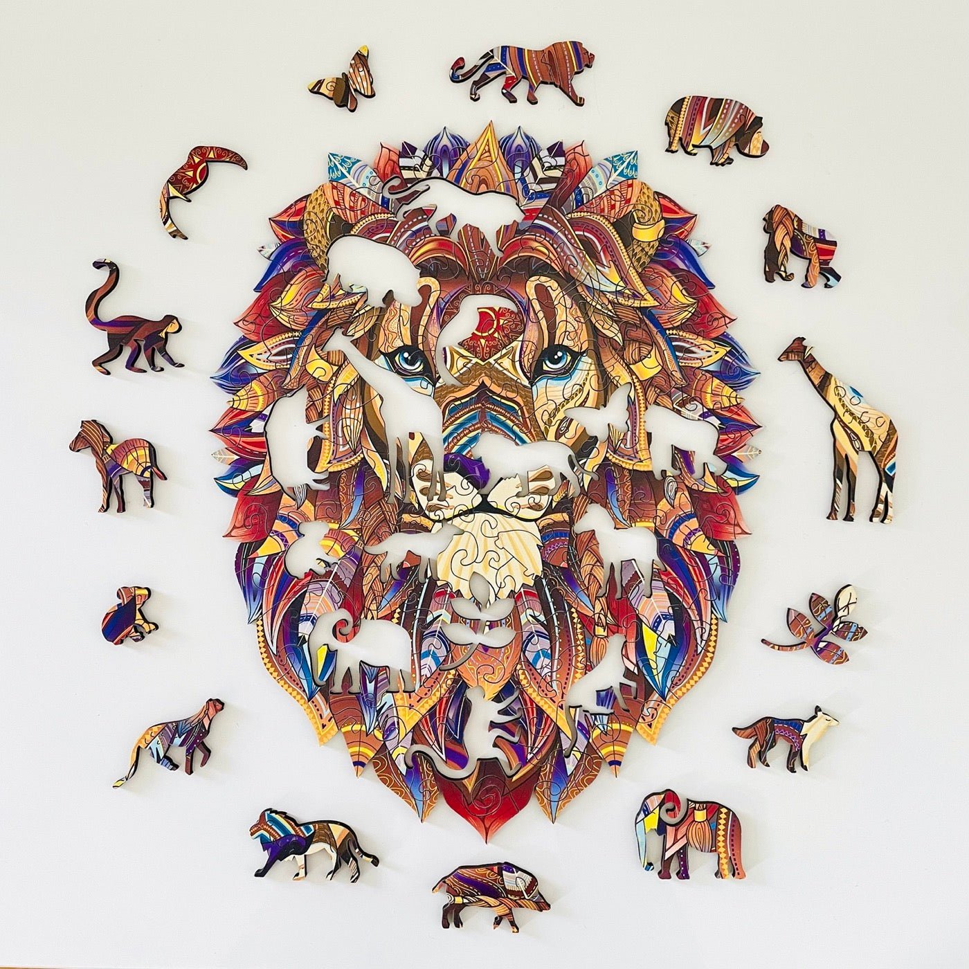 Mighty Lion Puzzle - Lubiwood UK