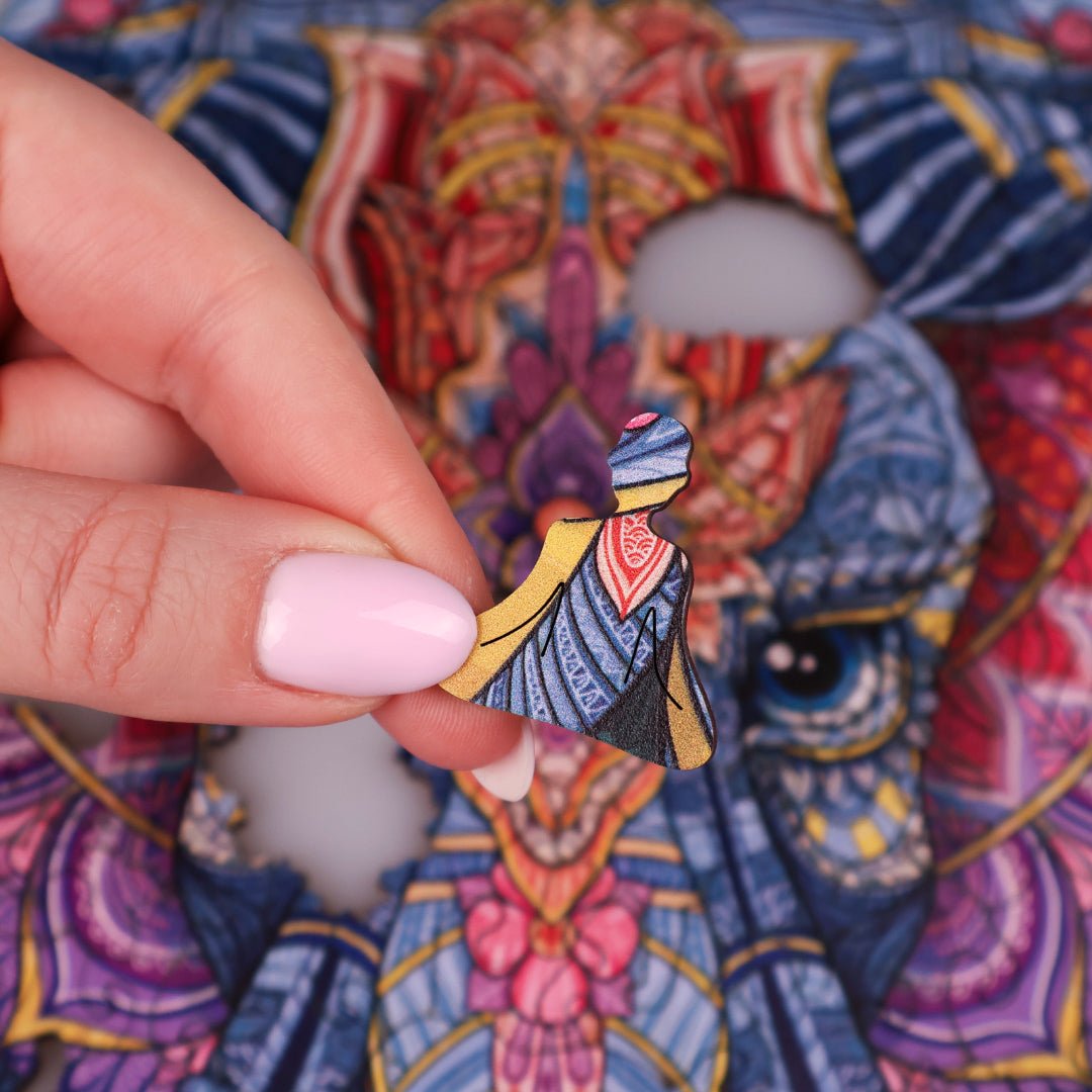 Mystic Elephant Puzzle - Lubiwood UK