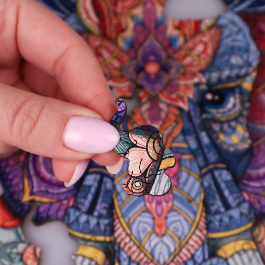 Mystic Elephant Puzzle - Lubiwood UK