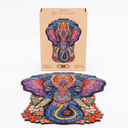 Mystic Elephant Puzzle - Lubiwood UK