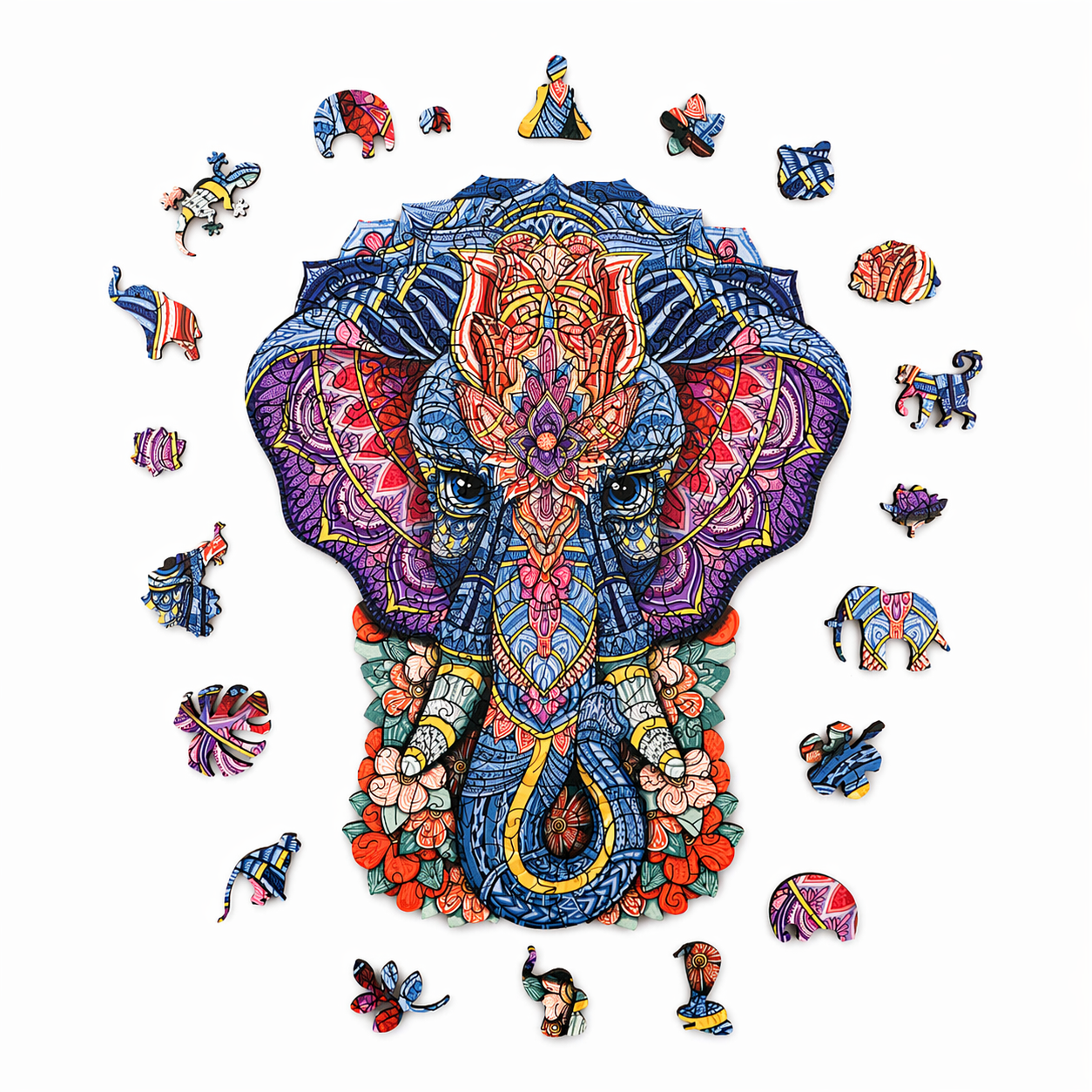 Mystic Elephant Puzzle - Lubiwood UK