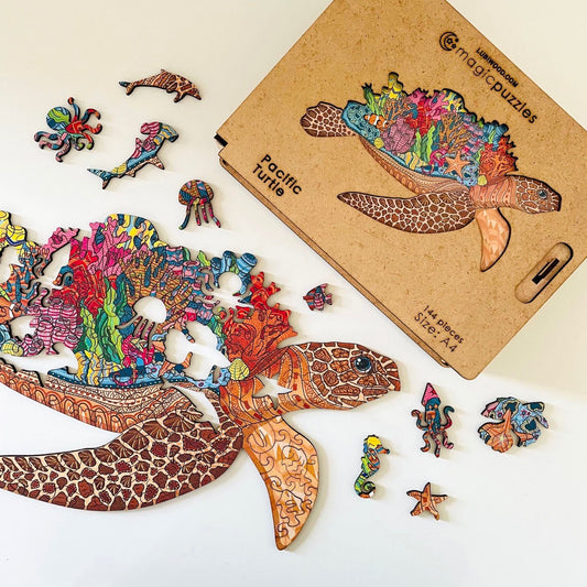 Pacific Turtle Puzzle - Lubiwood UK