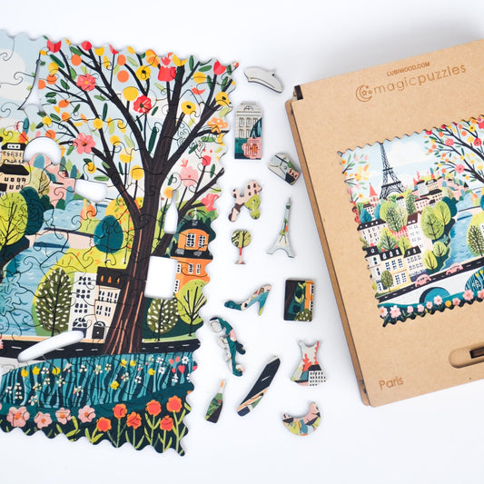 Paris Puzzle - Lubiwood UK