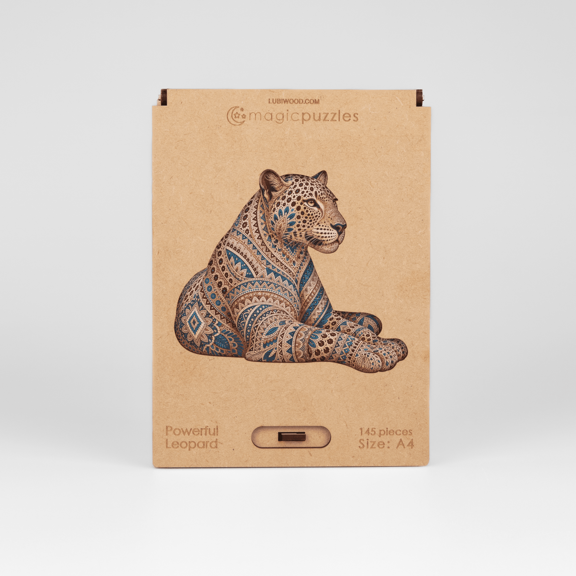 Powerful Leopard Puzzle - Lubiwood UK
