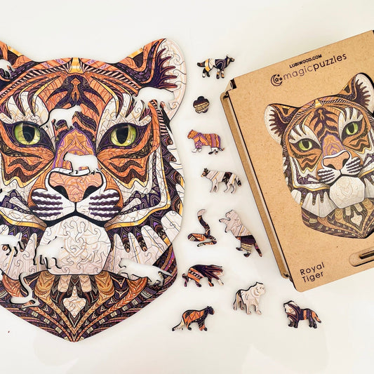 Royal Tiger Puzzle - Lubiwood UK