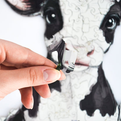 Snuggly Cow Puzzle - Lubiwood