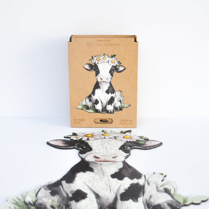 Snuggly Cow Puzzle - Lubiwood