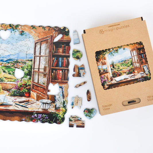 Tuscan View Puzzle - Lubiwood