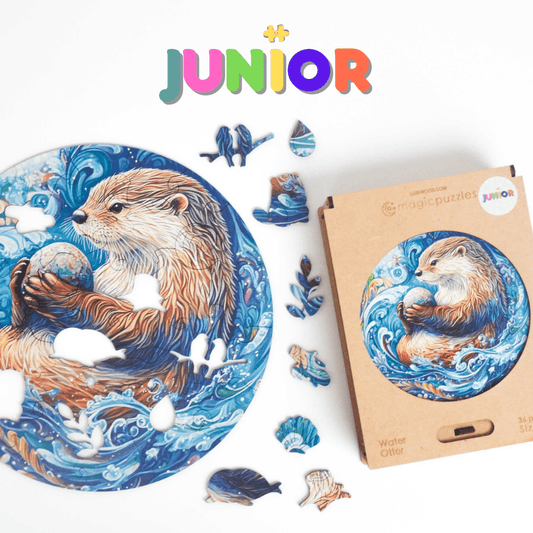 Water Otter Junior Puzzle - Lubiwood