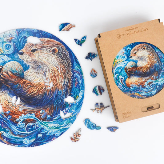 Water Otter Puzzle - Lubiwood