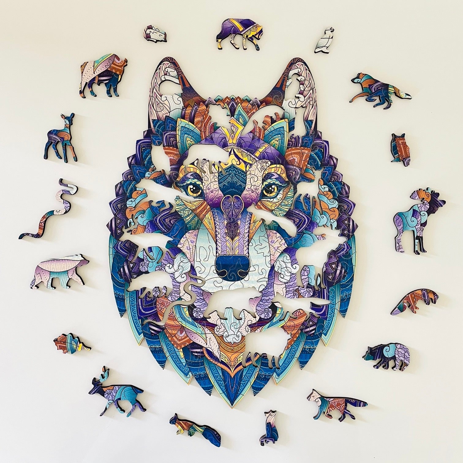 Wild Wolf Puzzle - Lubiwood UK