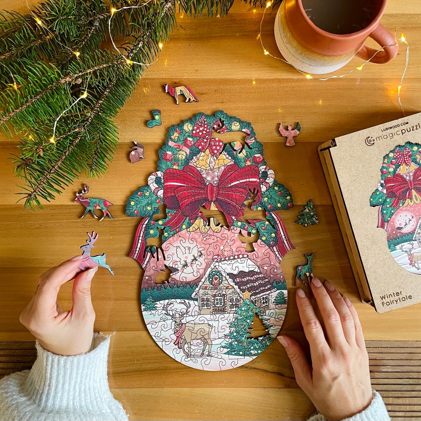 Winter Fairytale Puzzle - Lubiwood UK