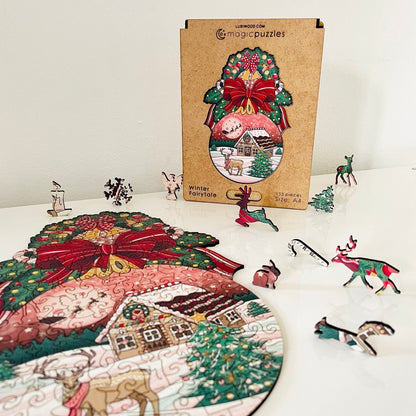 Winter Fairytale Puzzle - Lubiwood UK